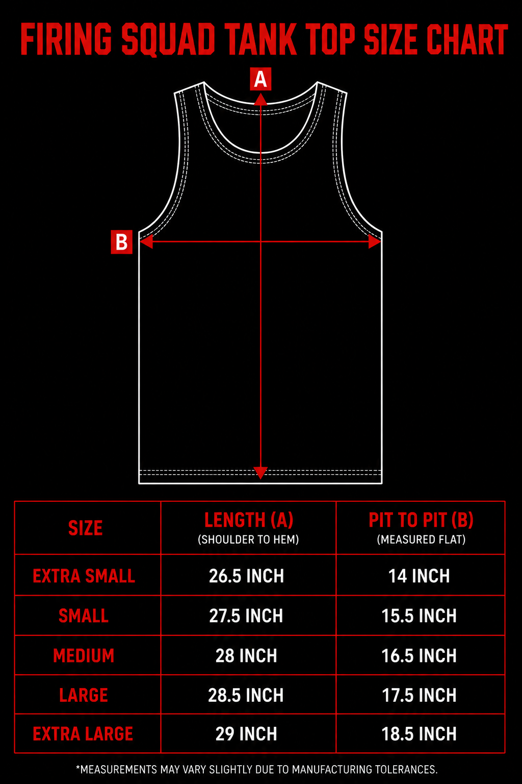 FIRING SQUAD TANK TOP