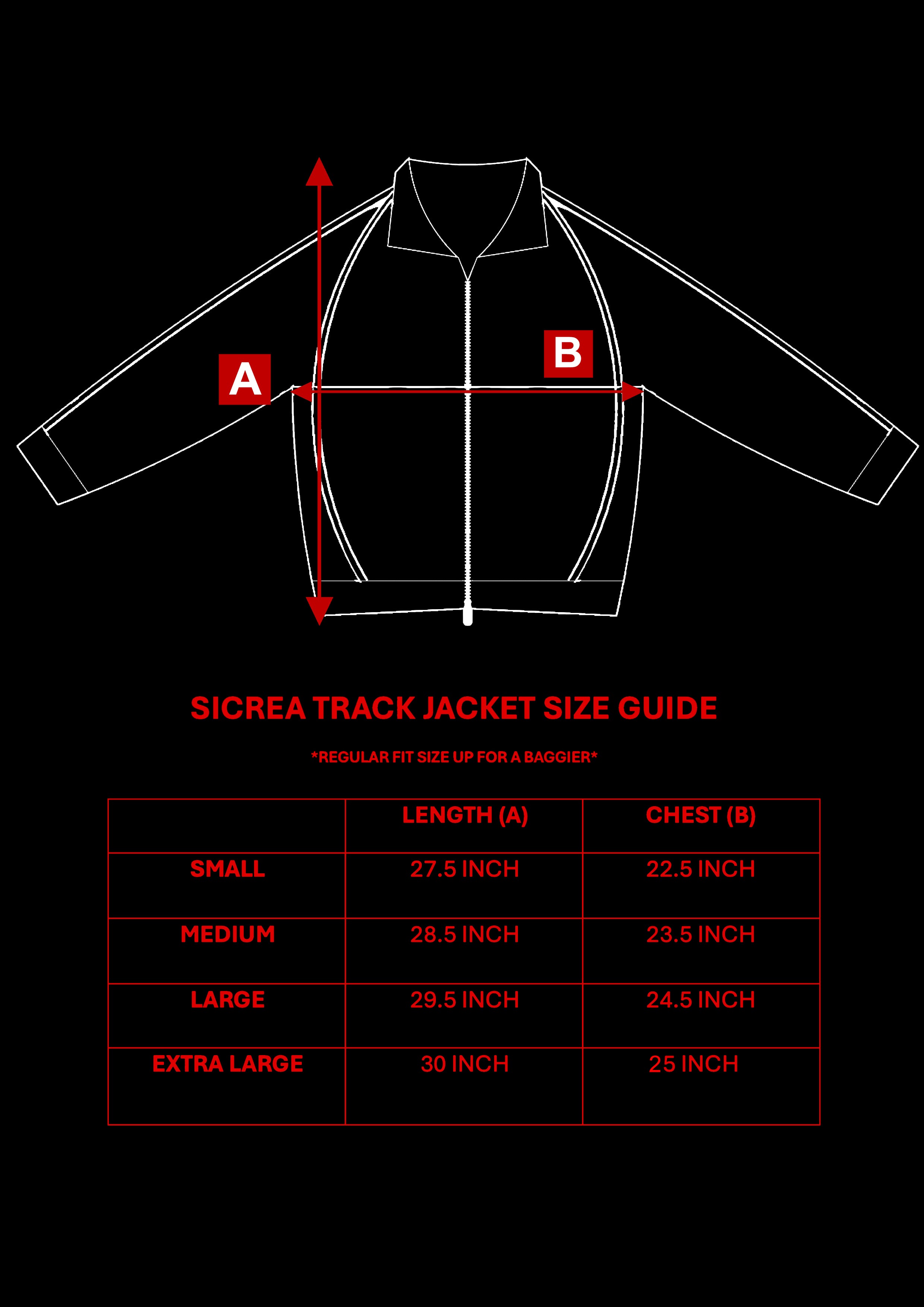 ÉQUIPE DE SICREA TRACK-JACKET